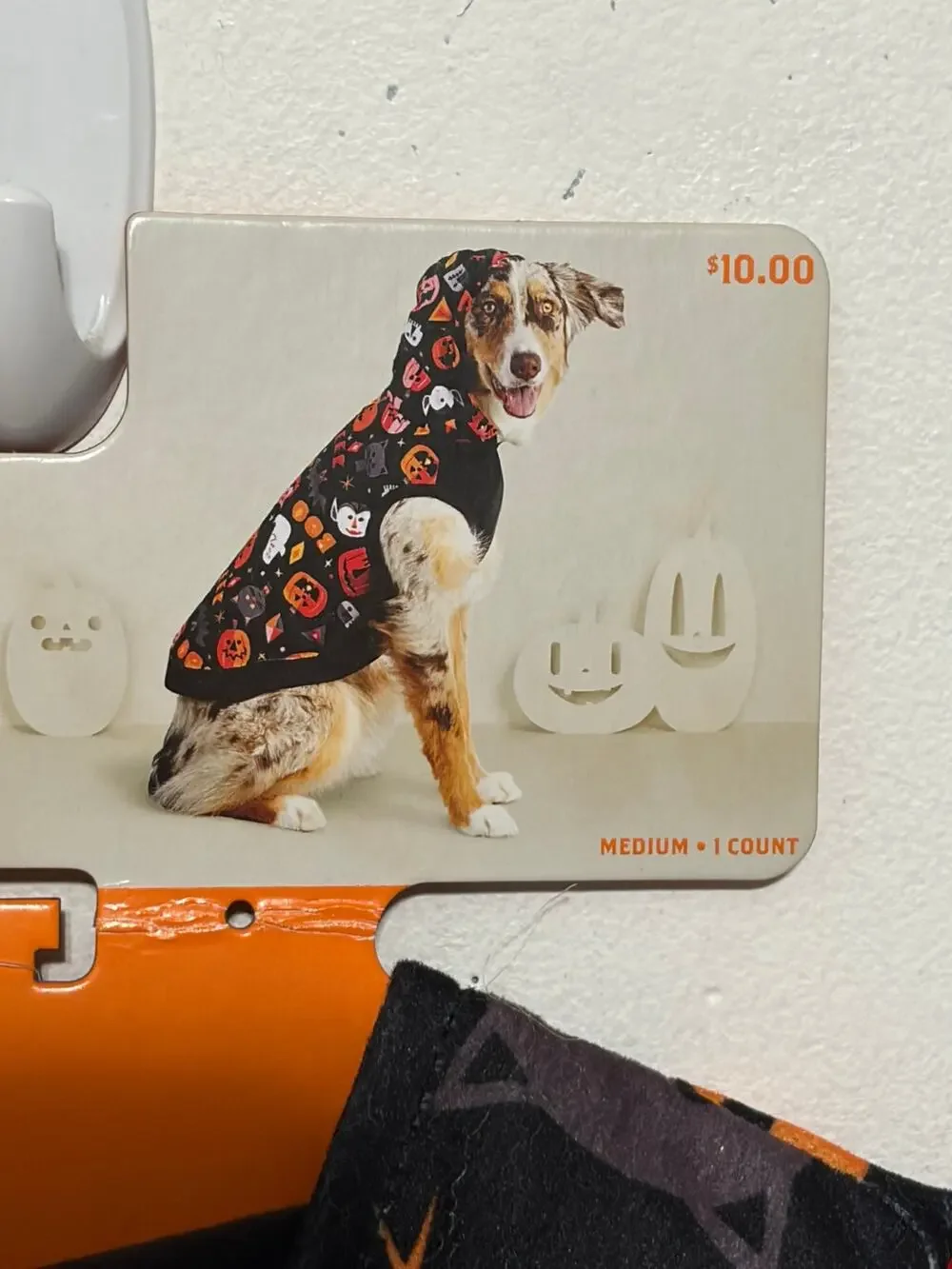 Halloween Dog Hoodie Costume Hyde & Eek Pumpkin Medium Black Target Pet